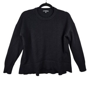 Adrianna Papell Black‎ Sweater Women's Size Small Soft & Cozy Relaxed Fit